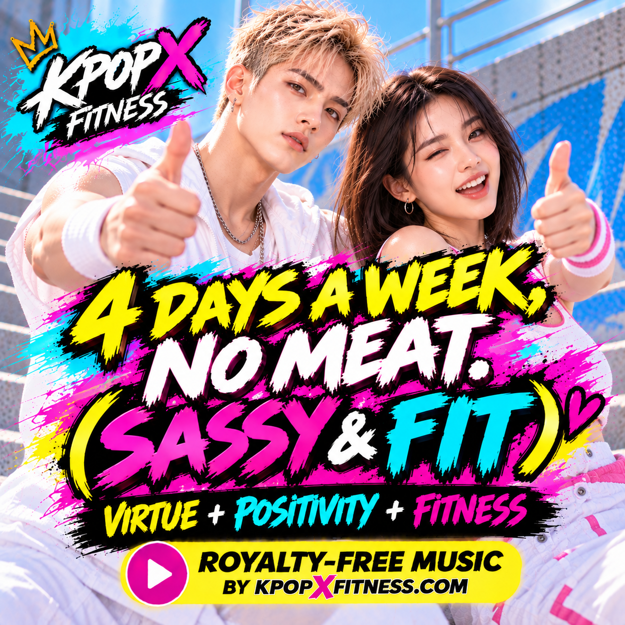 FREE RECOMMENDED! 4 DAYS A WEEK, NO MEAT. (SASSY & FIT)
