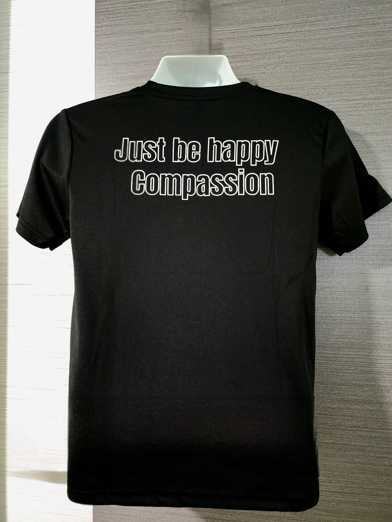 NEW! Sleeve Black Dri-fit with Silver Font $24.50.