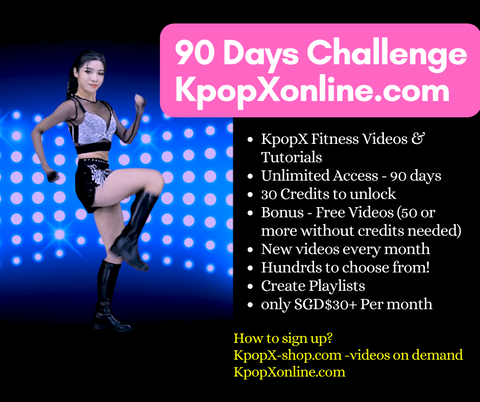 90 days challenge kpopXonline.com