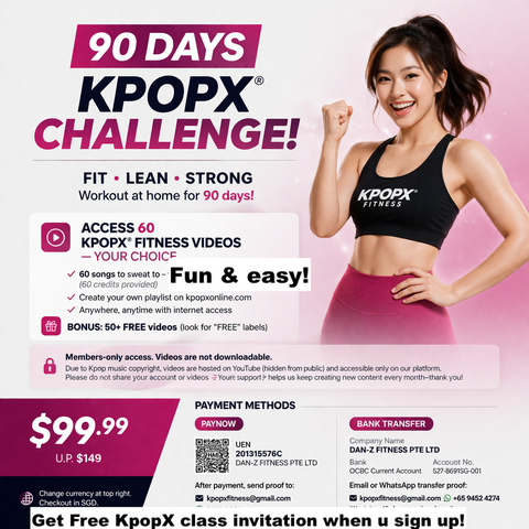 90 days challenge kpopXonline.com