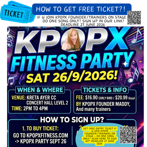 KPOPX FITNESS PARTY SEPT 2026.