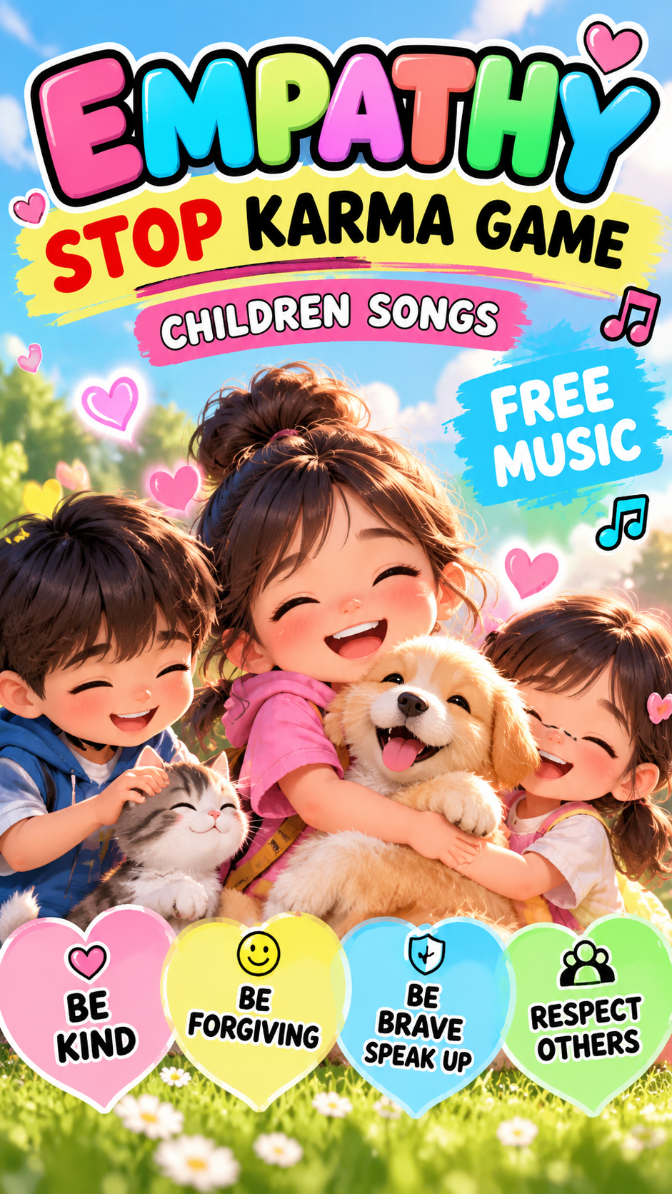 FREE! For CHILDREN ! Empathy - Stop Karma Game