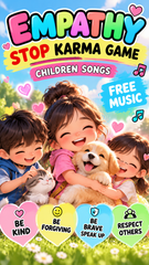 FREE! For CHILDREN ! Empathy - Stop Karma Game