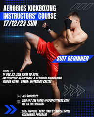 SKILLSFUTURE CREDITS - Kickboxing Course w Aerobics Music Accelerated Training
