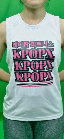 White, Black-Pink font Dri-Fit Sleeveless– Only $19.99 (normal $29.99)