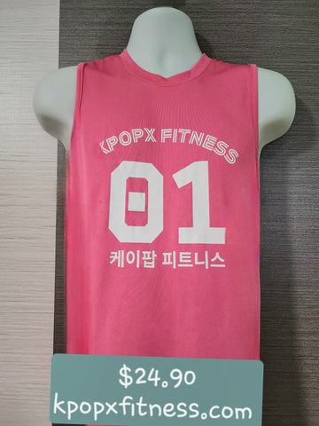 NEW! Sleeveless Pink Dri-fit&nbsp; $24.50.