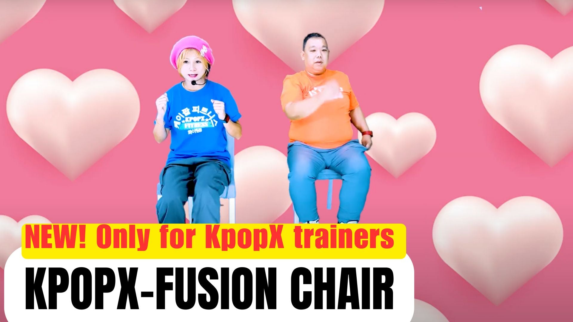 KpopX Fusion Chair Workout.