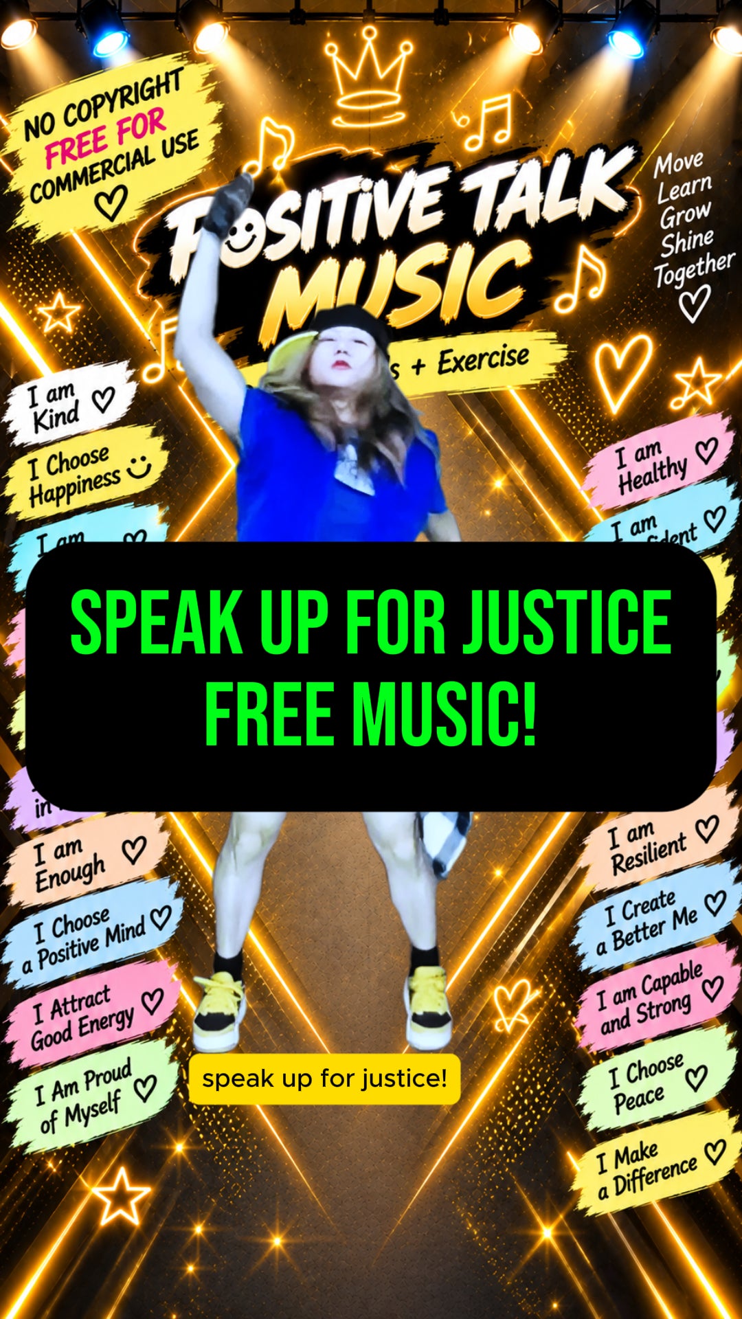 FREE! Song title: Speak up for justice 140bpm