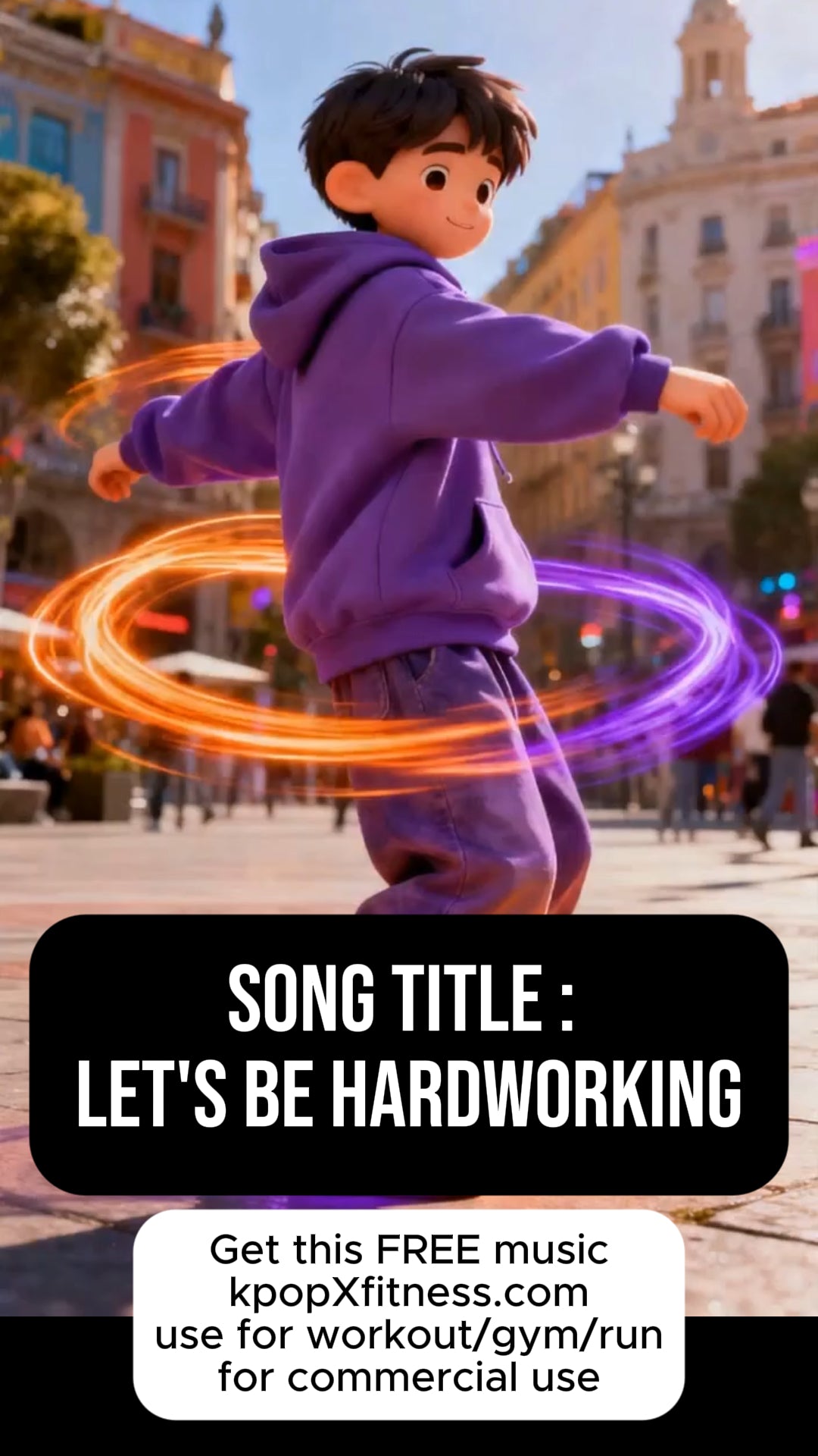 FREE! Song title: Let's be hardworking 135bpm