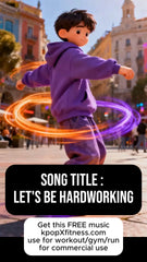 FREE! Song title: Let's be hardworking 135bpm