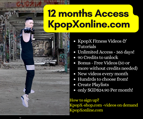 Participants' package - 12 months videos at kpopXonline.com